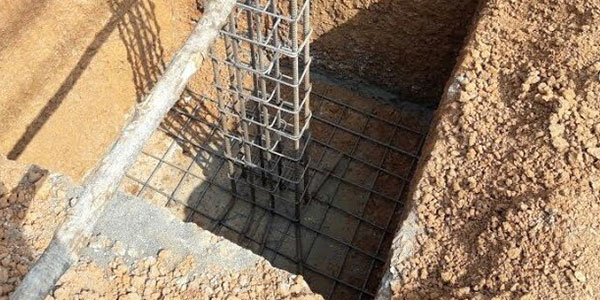 Column and Foundation Construction